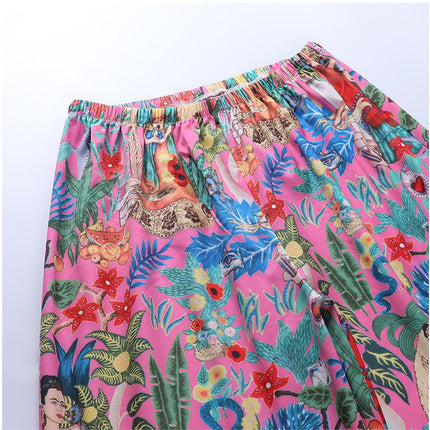 Women's Printed Casual Pants Factory Direct