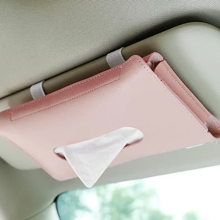 Car Sun Visor Tissue Box Holder: BMW Car Accessory