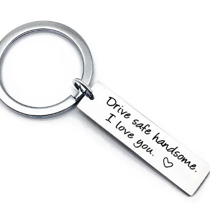 Stainless Steel Keychain Drive Safe